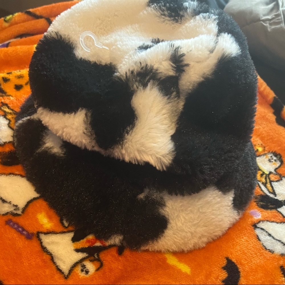 Cow print bucket hat